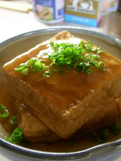 厚揚げのひき肉詰め-レシピのメイン写真