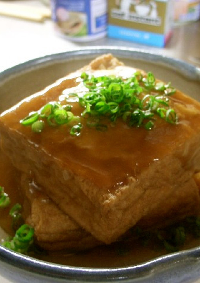厚揚げのひき肉詰め-レシピのメイン写真