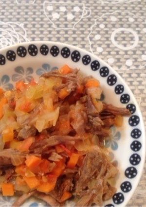 カルネメチャーダ（アレパの具）-レシピのメイン写真