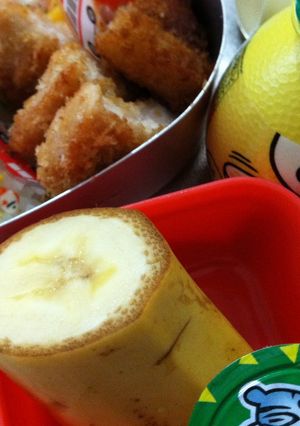お弁当のバナナ-レシピのメイン写真