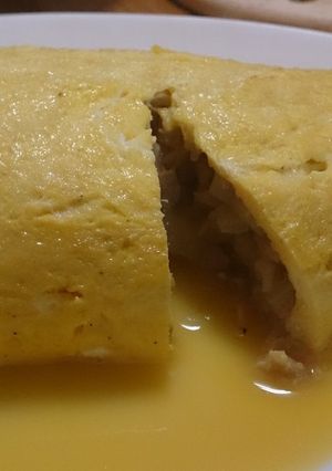 ツナチーズオムレツ-レシピのメイン写真