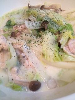 ★簡単★白菜としめじのクリーム煮‼︎-レシピのメイン写真