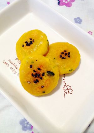 ママとぼくの簡単おやつ✿かぼちゃもち-レシピのメイン写真