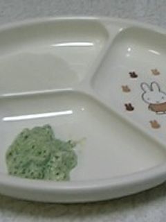 小松菜の豆腐煮(離乳食初期)-レシピのメイン写真