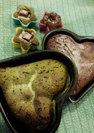 簡単マフィン風♩フォンダン焼きショコラ風-レシピのメイン写真