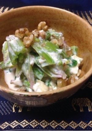 ほうれん草の胡桃チーズ和え-レシピのメイン写真