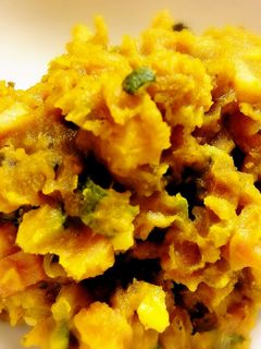 かぼちゃ煮とベーコンのカレーフィリング-レシピのメイン写真