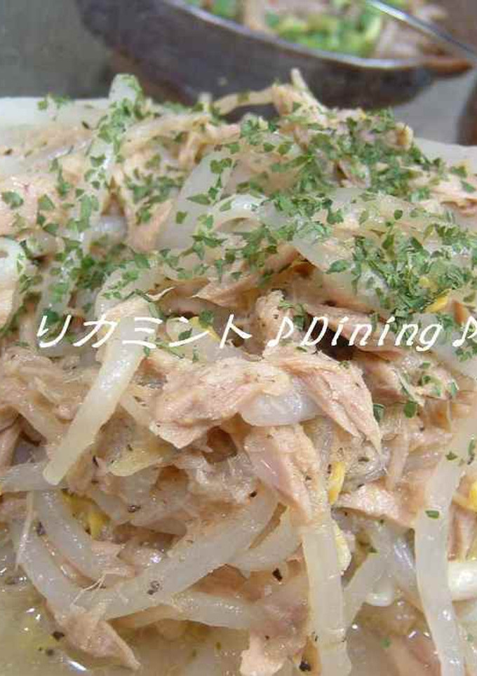 もやしとツナの酢の物-レシピのメイン写真