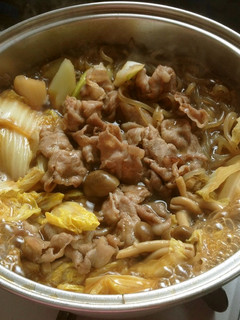 豚肩ロースですき焼き♪-レシピのメイン写真