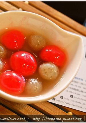 黑Q薑汁湯圓．柯媽媽の植物燕窩-レシピのメイン写真