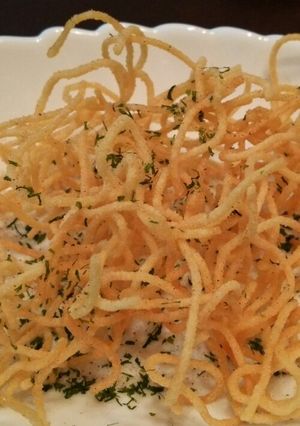 パスタの麺が残ったらおつまみに♪-レシピのメイン写真