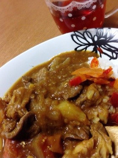 圧力鍋でやわらか牛すじカレー☆-レシピのメイン写真