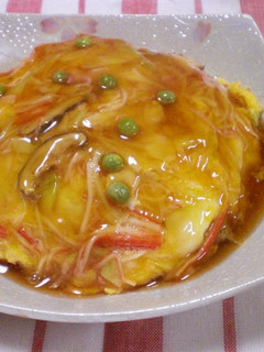 カニカマで作る☆ふわふわ天津飯♡-レシピのメイン写真