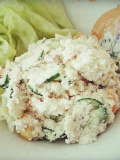 しっとり*レンジで*我が家のおからサラダ-レシピのメイン写真