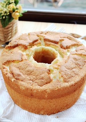 卵白だけで♥ごくうま ふわふわシフォン♥-レシピのメイン写真