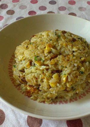 簡単！旨い！香ばしい納豆チャーハン♪-レシピのメイン写真