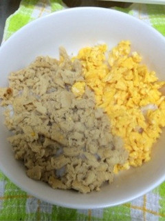 豆腐でヘルシーそぼろ丼-レシピのメイン写真
