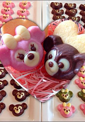 ダッフィー キャラチョコ-レシピのメイン写真