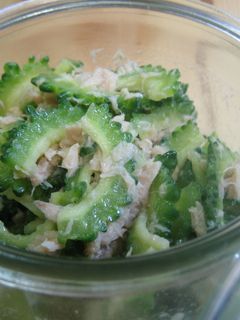 ゴーヤとツナのサラダ-レシピのメイン写真