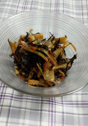 鉄分たっぷりひじきの煮物❤-レシピのメイン写真
