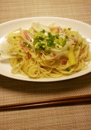 しらすとねぎの和風ペペロン♪-レシピのメイン写真