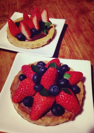 チョコレートレアチーズタルト-レシピのメイン写真