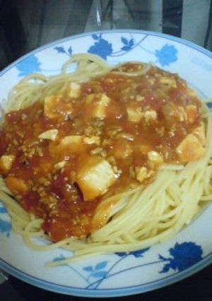 リメイク 麻婆豆腐とトマトソース-レシピのメイン写真