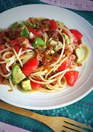 オニオンソースの冷製パスタ-レシピのメイン写真