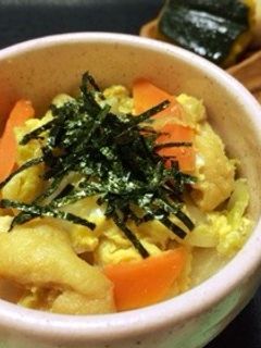 白菜たっぷり卵とじ-レシピのメイン写真