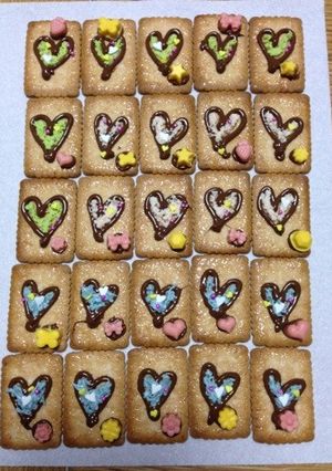 簡単☆バレンタイン　友チョコ　サブレ-レシピのメイン写真