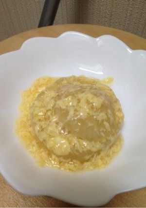 大根の肉詰めトロトロ卵あんかけ-レシピのメイン写真