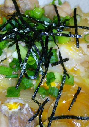 簡単！柔らか鶏＆トロ～り卵の親子丼♪-レシピのメイン写真