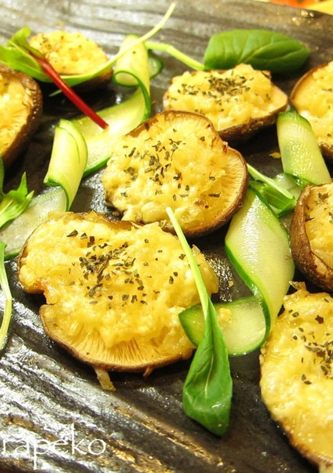 椎茸のマヨネーズタルタル焼き-レシピのメイン写真