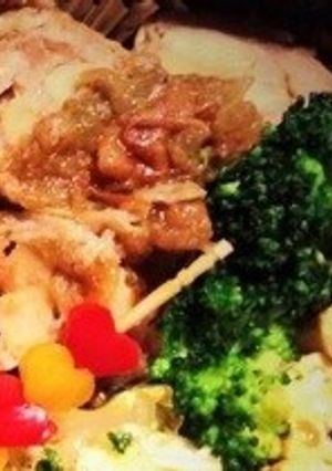 豚コマ・エリンギロールケチャップ煮-レシピのメイン写真