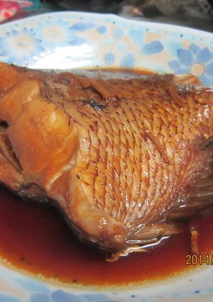 圧力鍋で♪タイの煮つけ-レシピのメイン写真