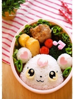 ジュエルペット♪ラブラ*キャラ弁-レシピのメイン写真