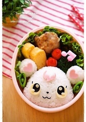 ジュエルペット♪ラブラ＊キャラ弁-レシピのメイン写真