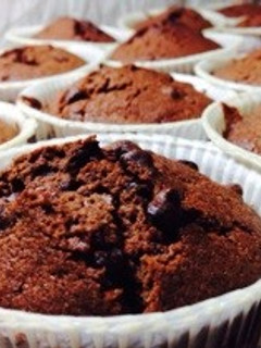 ダブルチョコレートマフィン-レシピのメイン写真