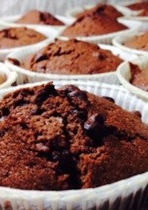 ダブルチョコレートマフィン-レシピのメイン写真