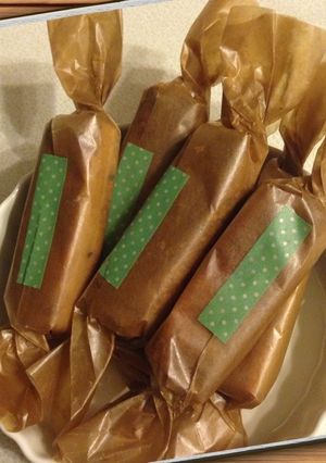 バレンタイン★キャラメル・チーズケーキ-レシピのメイン写真