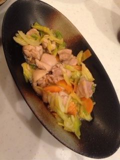 キャベツと鶏肉の味噌炒め-レシピのメイン写真