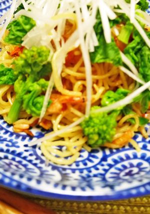 桜えび×炭酸水DE春色しお焼きそば-レシピのメイン写真