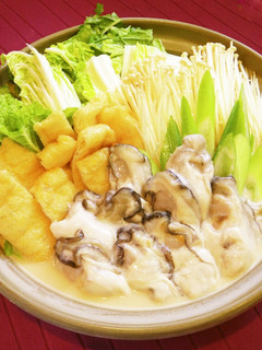 ☺簡単あったか料理♪牡蠣の味噌豆乳鍋☺-レシピのメイン写真