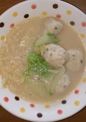 残りものでスープスパ-レシピのメイン写真