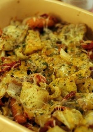チキン&ベジのオーブンチーズ焼き-レシピのメイン写真
