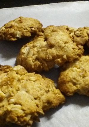 カシューナッツ入りオートミールクッキー-レシピのメイン写真