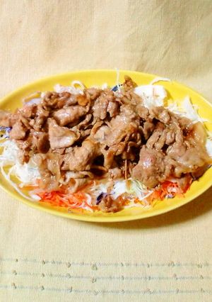 豚肉のソース炒め(*ﾟｰﾟ)v-レシピのメイン写真