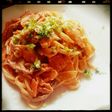 仏韓!✧牡蠣キムチクリームパスタ✧*。