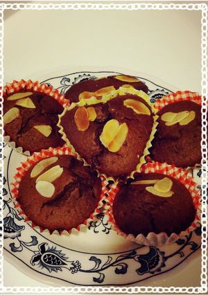 チョコたっぷりふわかりマフィン-レシピのメイン写真