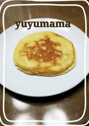 メレンゲでふわふわホットケーキ-レシピのメイン写真